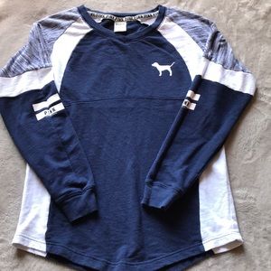 VS PINK Long Sleeve Crew Sweater